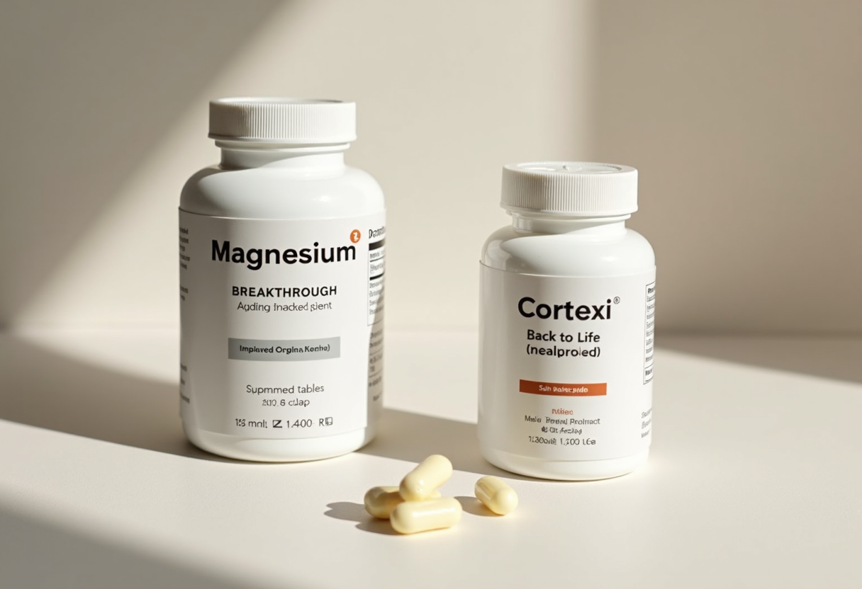 Magnesium Breakthrough, Cortexi, and Back to Life products